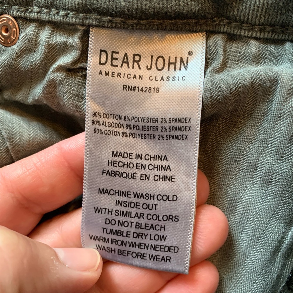 Dear John Gisele high waisted skinny. Size 30. - Picture 5 of 11